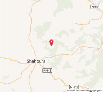 Map of Kathotia, Madhya Pradesh