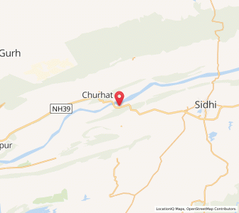 Map of Kathoutaha, Madhya Pradesh