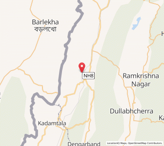 Map of Katkali Ghat, Assam