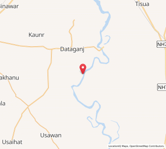 Map of Katkora, Uttar Pradesh