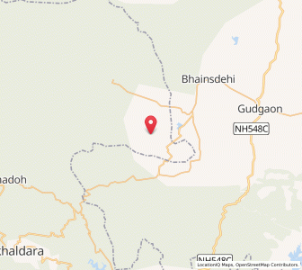 Map of Katkumbh, Maharashtra