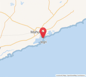 Map of Katpur, Gujarat