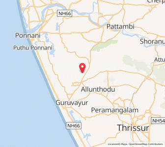 Map of Kattakampala, Kerala