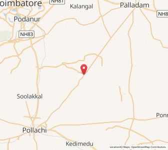 Map of Kattampatti, Tamil Nadu