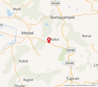 Map of Kauripalli, Andhra Pradesh