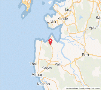 Map of Kavade, Maharashtra
