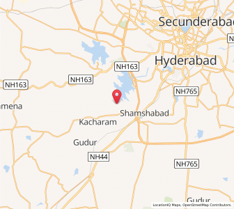 Map of Kawaguda, Andhra Pradesh