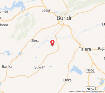 Map of Kawarpura, Rajasthan