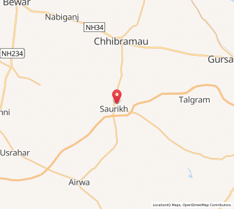 Map of Kayampur, Uttar Pradesh