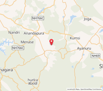 Map of Keddalagudda, Karnataka