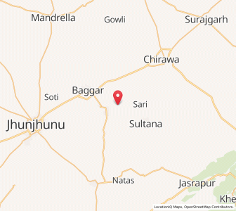 Map of Keharpura Khurd, Rajasthan