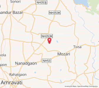 Map of Kekatpur, Maharashtra