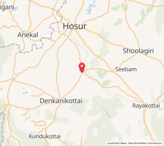 Map of Kelamangalam, Tamil Nadu