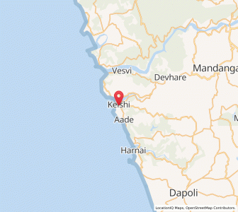 Map of Kelsi, Maharashtra