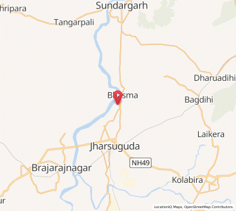Map of Kenadhipa, Odisha