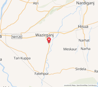 Map of Kenar Chati, Bihar
