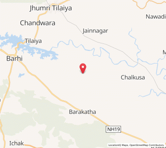 Map of Kendua, Jharkhand