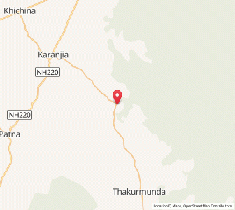 Map of Kendumundi, Odisha