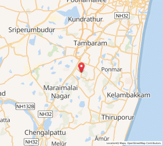 Map of Keranaipudchcheri, Tamil Nadu