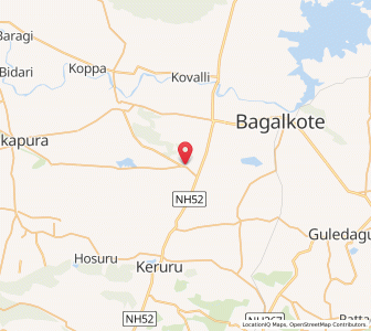Map of Kerkalmatti, Karnataka