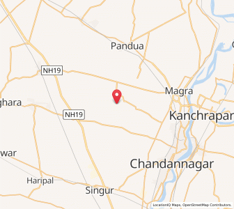 Map of Kesabpur, West Bengal