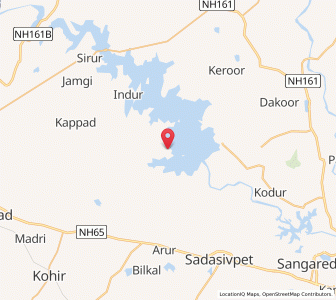 Map of Kesaram, Andhra Pradesh