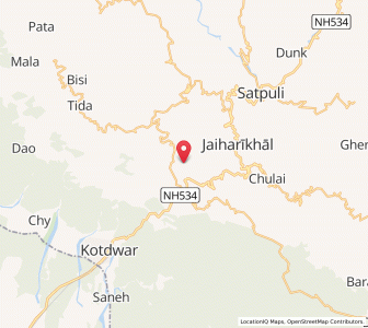 Map of Keshadhura, Uttarakhand