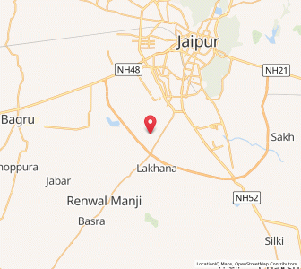 Map of Kesiyawala, Rajasthan
