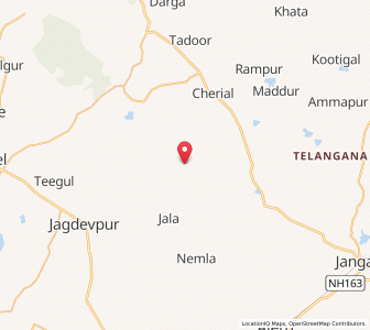 Map of Keswapur, Andhra Pradesh
