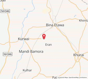Map of Ketani, Madhya Pradesh