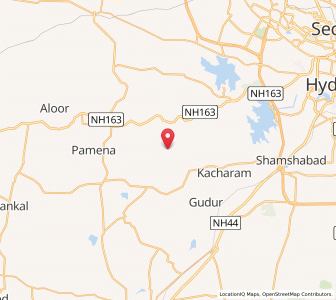 Map of Ketreddipalli, Andhra Pradesh