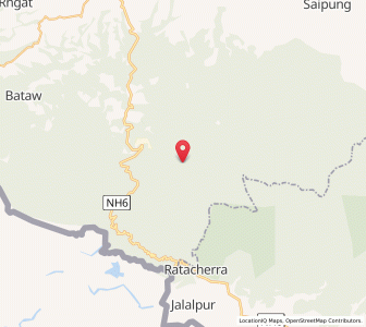 Map of Khaddum, Meghalaya