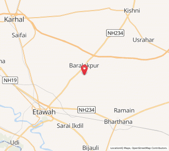 Map of Khagi ka Nagla, Uttar Pradesh