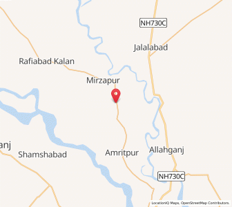 Map of Khagia, Uttar Pradesh