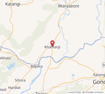 Map of Khairlanji, Madhya Pradesh