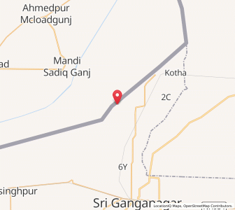 Map of Khairpur Ranoka, Rajasthan