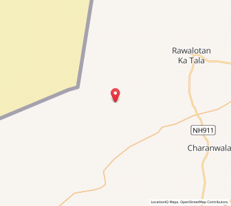Map of Khairuwala, Rajasthan