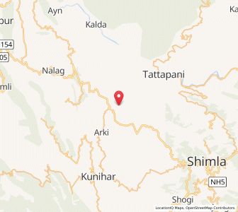 Map of Khajla, Himachal Pradesh