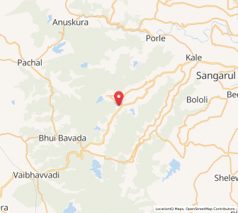 Map of Khakurla, Maharashtra