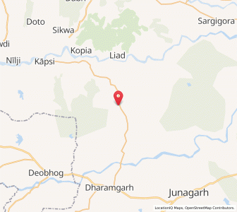 Map of Khaliakani, Chhattisgarh