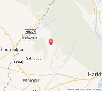 Map of Khalsa Lalwala, Uttarakhand