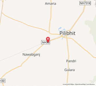 Map of Khamaria Pul, Uttar Pradesh