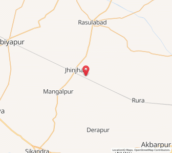 Map of Khamela, Uttar Pradesh