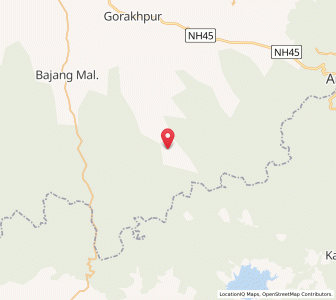 Map of Khamerkhudra, Madhya Pradesh
