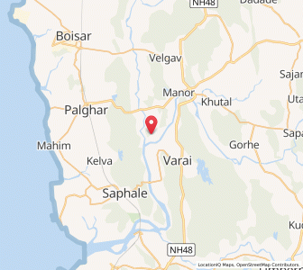 Map of Khamloli, Maharashtra