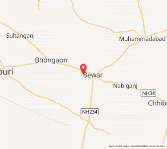 Map of Khan ka Tal, Uttar Pradesh