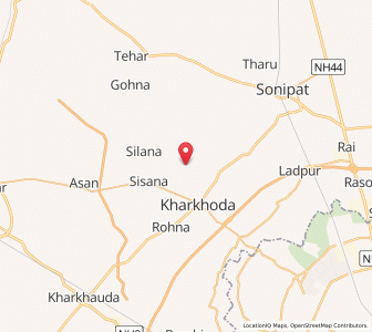 Map of Khanda, Haryana