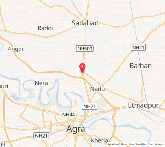Map of Khandauli, Uttar Pradesh