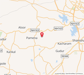 Map of Khandwada, Andhra Pradesh