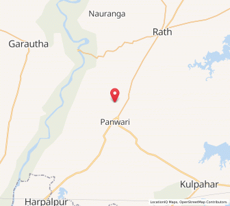 Map of Khangara, Uttar Pradesh
